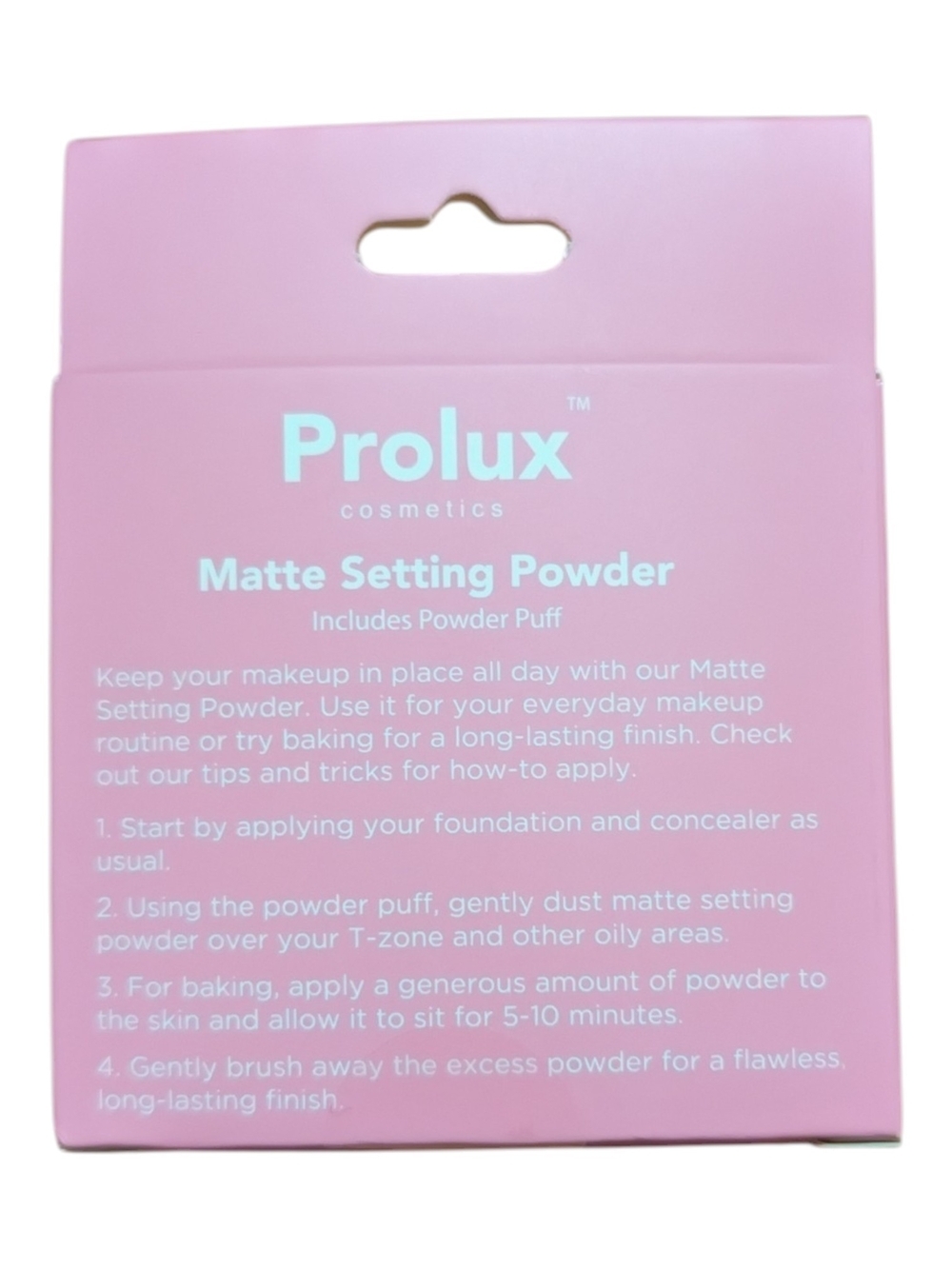 Prolux Matte Setting Powder - Porcelain - Picture 2 of 3